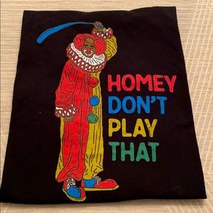 HOMIE DON’T PLAY THAT retro tee EUC